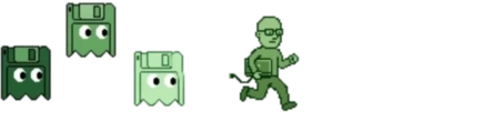 Banner animado nerd