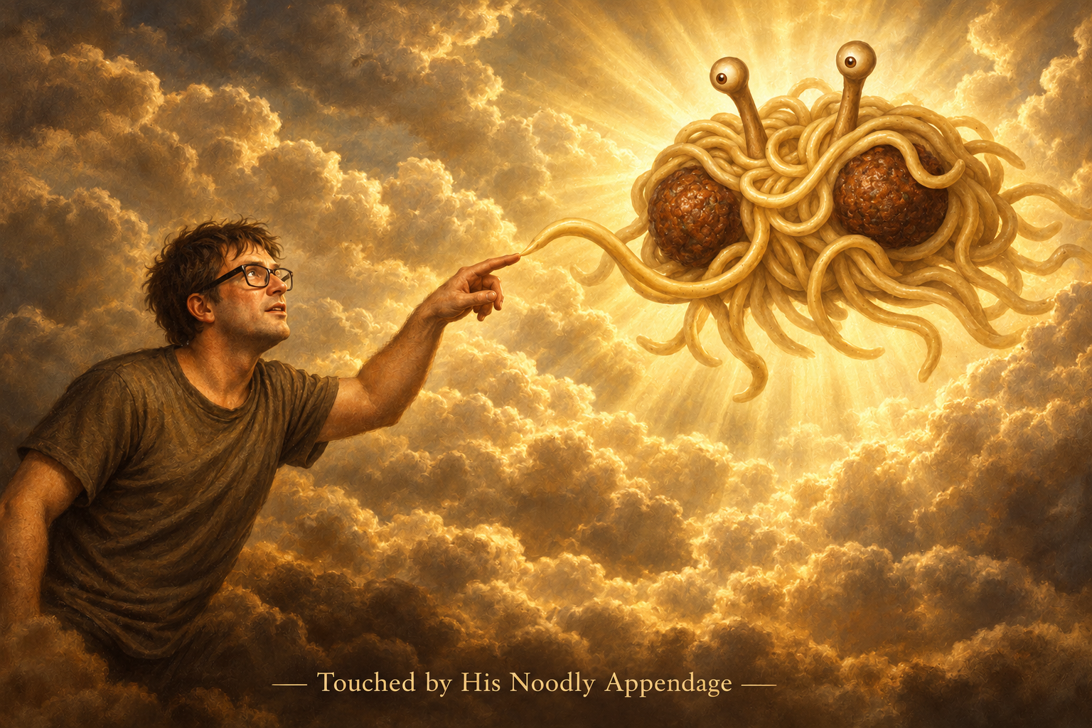 Touched by His Noodly Appendage