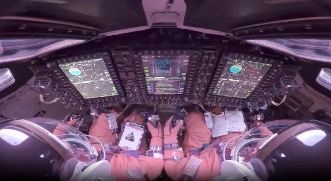 Artemis II Cockpit