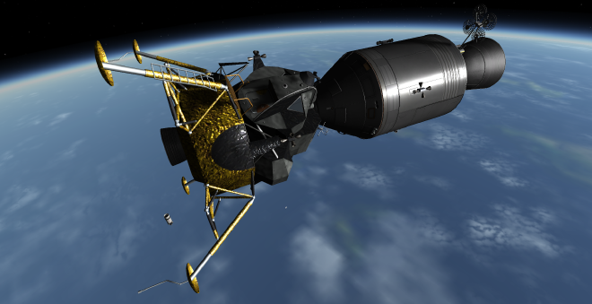 Apollo 9: Gumdrop y Spider